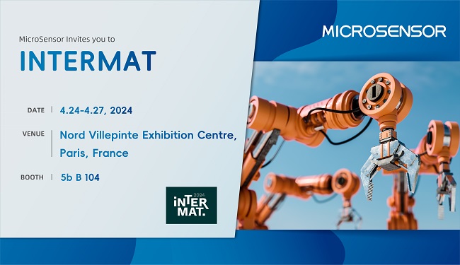 Micro Sensor Invites You to INTERMAT 2024