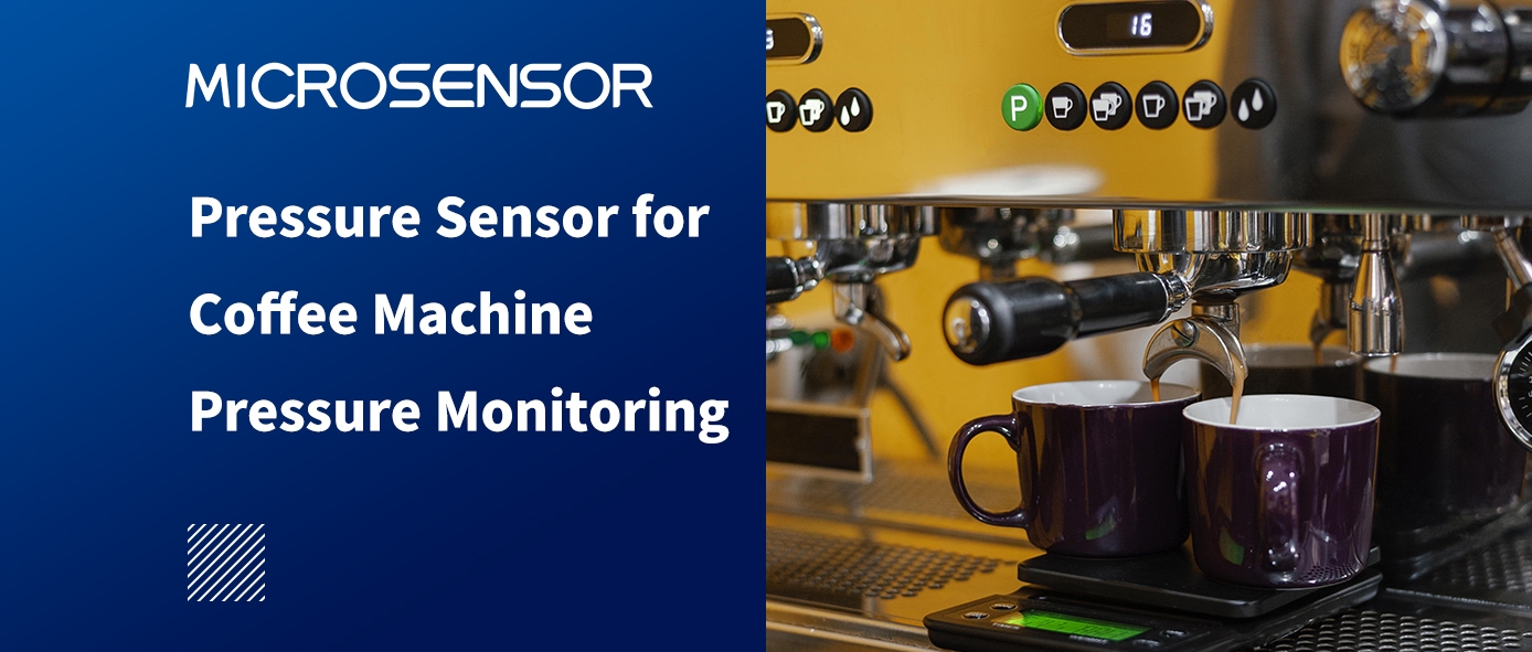 Pressure Sensor for Coffee Machine Pressure Monitoring