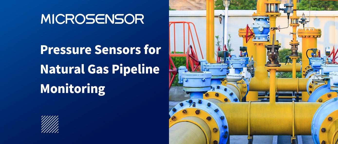 Pressure Sensors for Natural Gas Pipeline Monitoring
