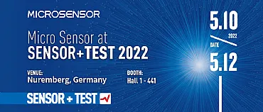 Meet Micro Sensor at SENSOR+TEST 2022
