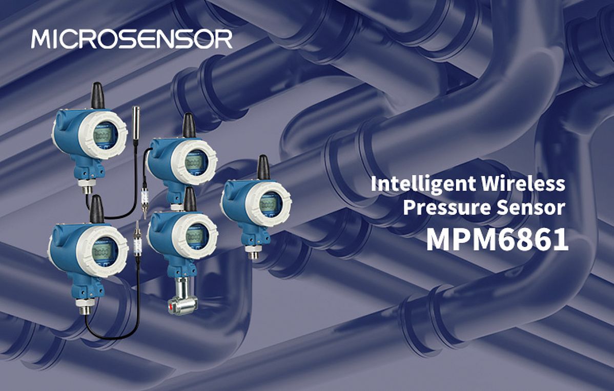 Intelligent Wireless Pressure Sensor Mpm6861