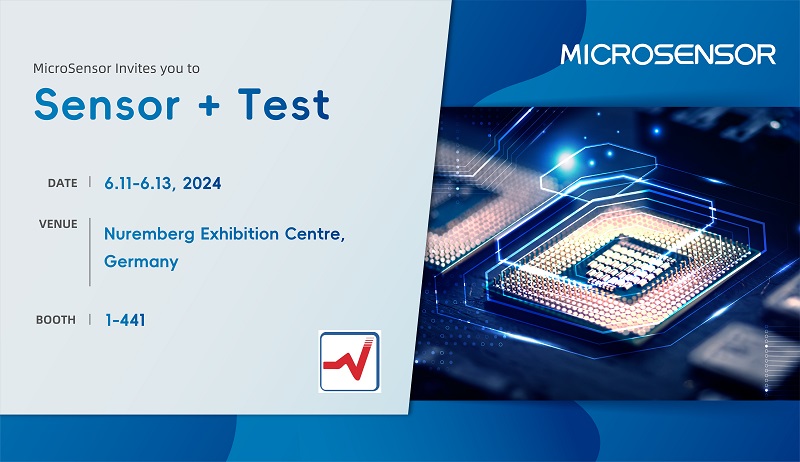 Meet MicroSensor at Sensor+Test