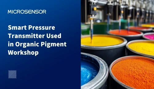 Smart Pressure Transmitter Used in Organic Pigment Workshop