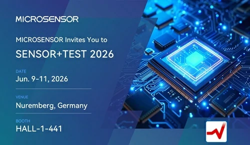 Join MICROSENSOR at SENSOR+TEST 2026 Join MICROSENSOR at SENSOR+TEST 2026
