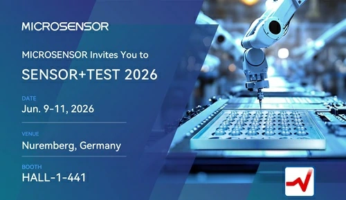 Join MICROSENSOR at SENSOR+TEST 2026 Join MICROSENSOR at SENSOR+TEST 2026