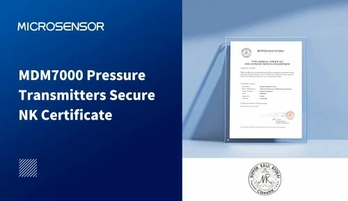 MDM7000 Pressure Transmitters Secure NK Certificate