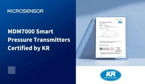 MDM7000 Smart Pressure Transmitters Certified by KR