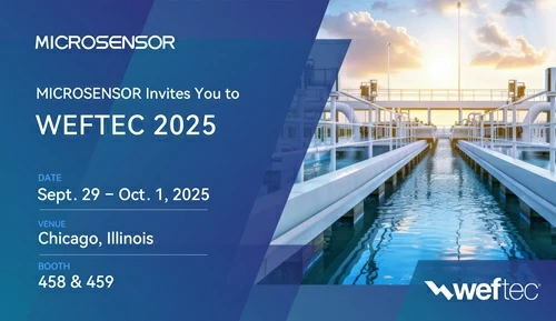 MICROSENSOR Will Showcase Monitoring Solutions at WEFTEC 2025 MICROSENSOR Will Showcase Monitoring Solutions at WEFTEC 2025
