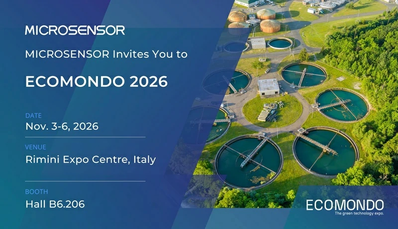 Join MICROSENSOR at ECOMONDO 2026 Join MICROSENSOR at ECOMONDO 2026
