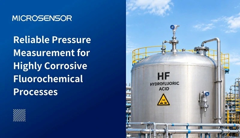Reliable Pressure Measurement for Highly Corrosive Fluorochemical Processes Reliable Pressure Measurement for Highly Corrosive Fluorochemical Processes